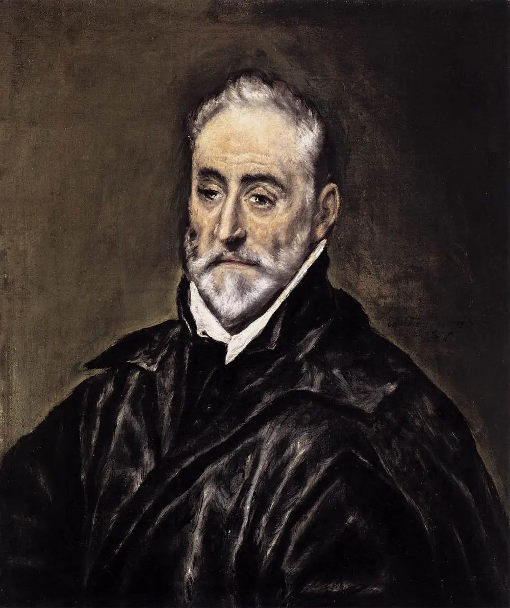 Portrait d'Antonio de Covarrubias y Leiva - El Greco image 1 reproduction réalisée par Alpha Reproduction