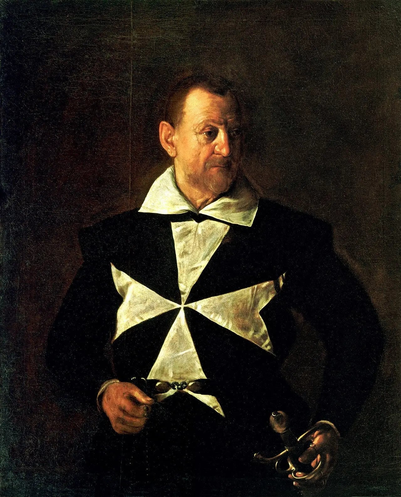 Portrait d'Antonio Martelli - Le Caravage image 1 reproduction de peinture à l’huile