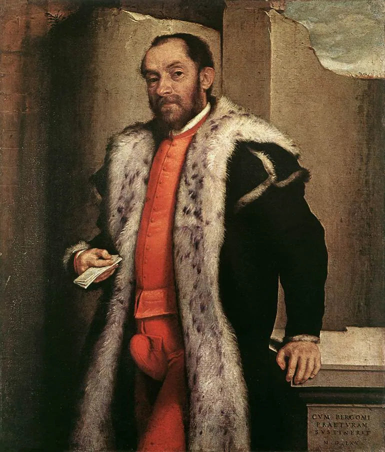 Portrait d'Antonio Navagero - Giovanni Battista Moroni image 1 copie de tableau peinte à la main