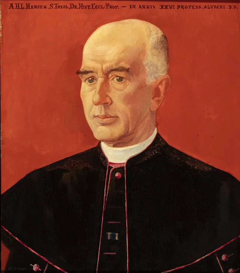 Portrait d'Antonius Hubertus Leonardus Hensen (1854-1932) - Jan Toorop
