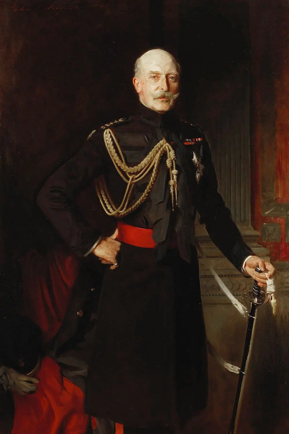 Portrait d'Arthur, duc de Connaught - John Singer Sargent image 1 copie peinte à la main à l’huile