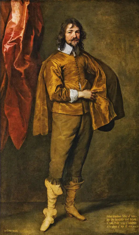 Portrait d'Arthur Goodwin (mort en 1643) - Antoine van Dyck image 1 reproduction réalisée par Alpha Reproduction
