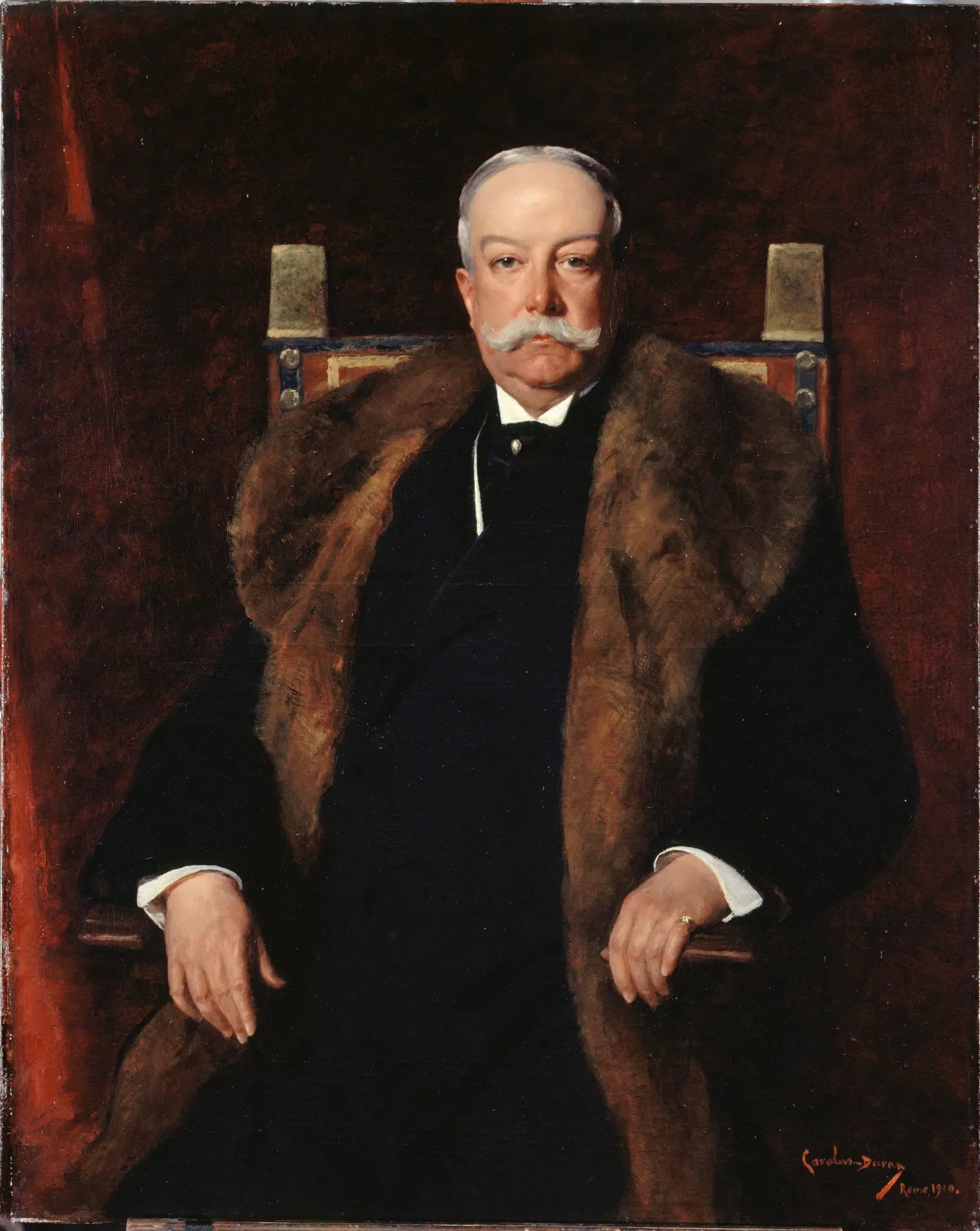 Portrait d'Auguste Gurnee - Carolus-Duran image 1 reproduction artisanale de tableau
