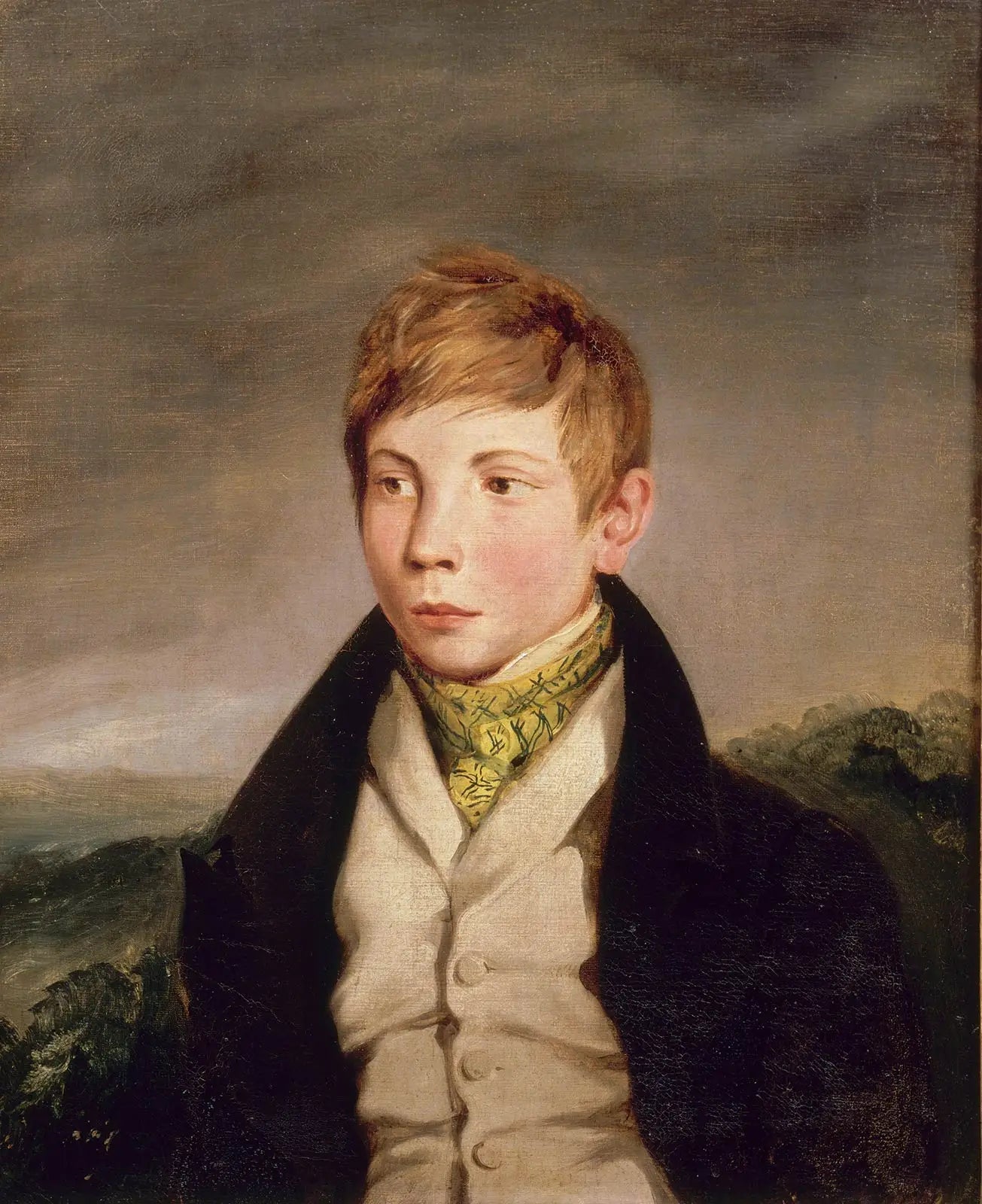 Portrait d'Auguste Richard de La Hautière - Eugène Delacroix image 1 tableau peint à l’huile sur toile