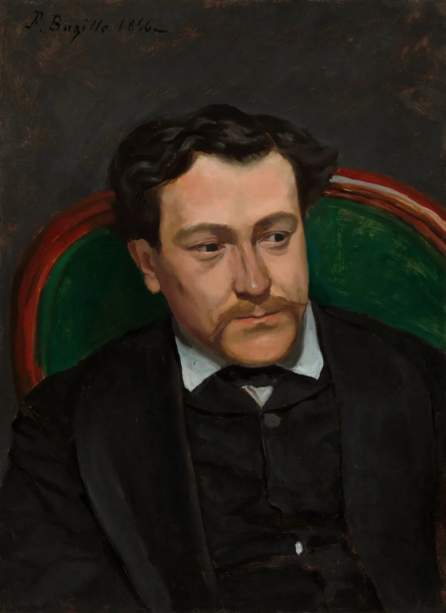 Portrait d'Édouard Blau - Frédéric Bazille