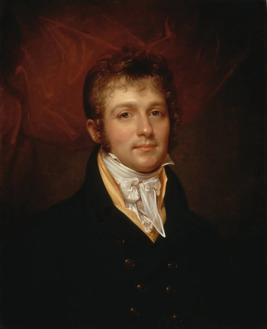 Portrait d'Edward Shippen Burd de Philadelphie - Rembrandt Peale