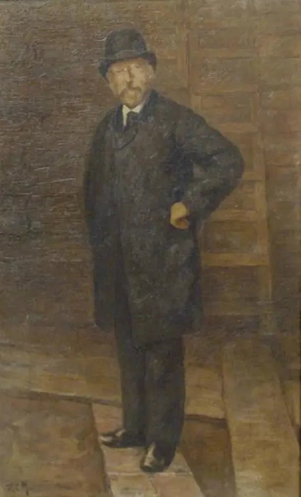Portrait d'Egbert Kuipers (1828-1892) - Piet Mondrian