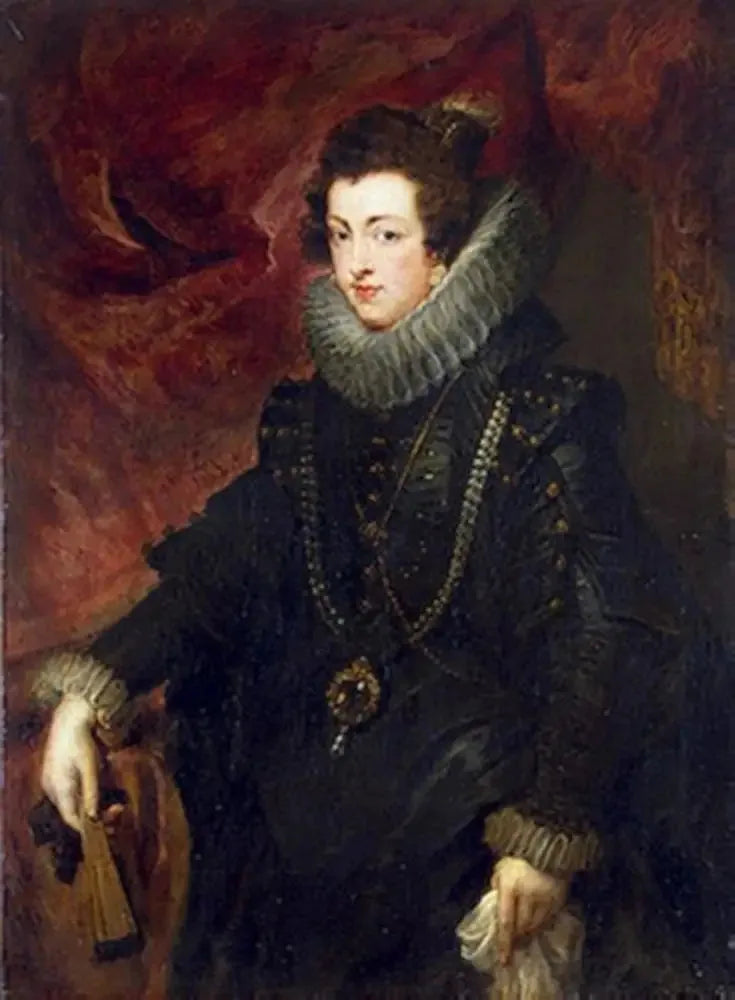 Portrait d'Élisabeth de Bourbon, reine d'Espagne - Peter Paul Rubens
