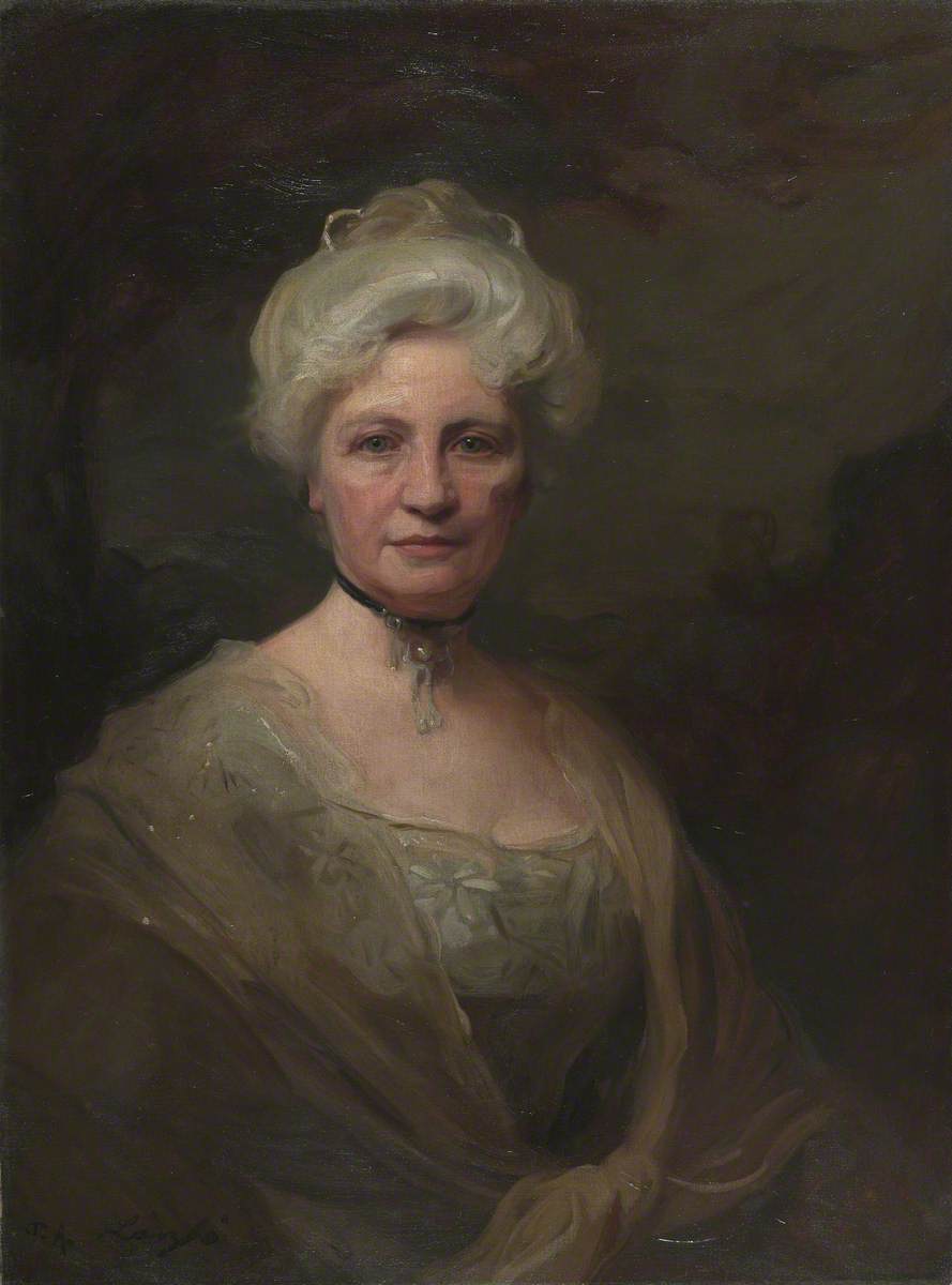 Portrait d'Ella L. Moore - Philip de László image 1 tableau peint à l’huile sur toile