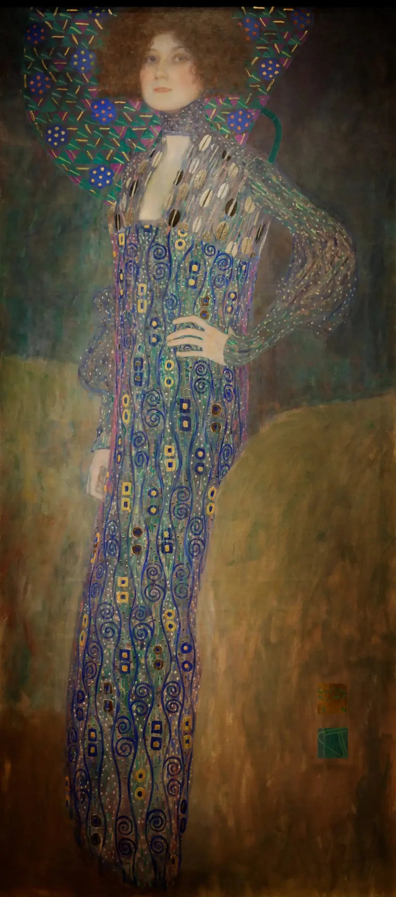 Portrait d'Emilie Flöge - Gustav Klimt