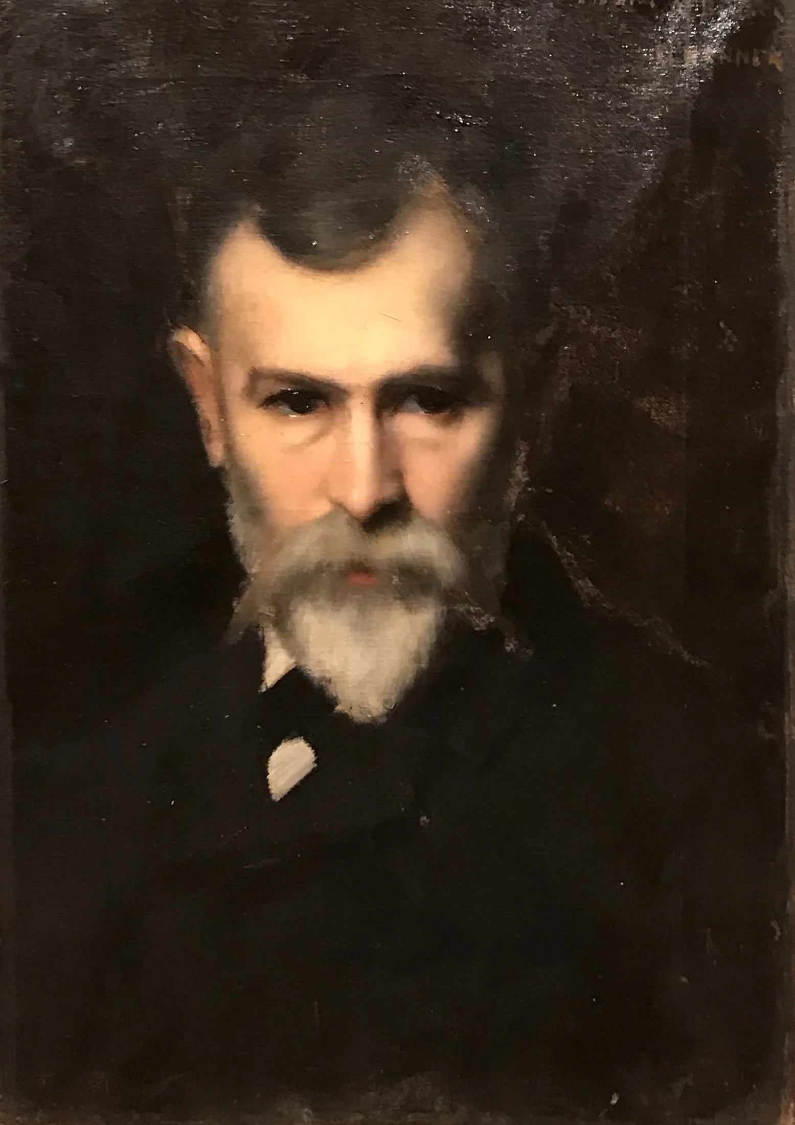 Portrait d'Emmanuel Benner - Jean-Jacques Henner image 1 reproduction d’œuvre d’art à l’huile