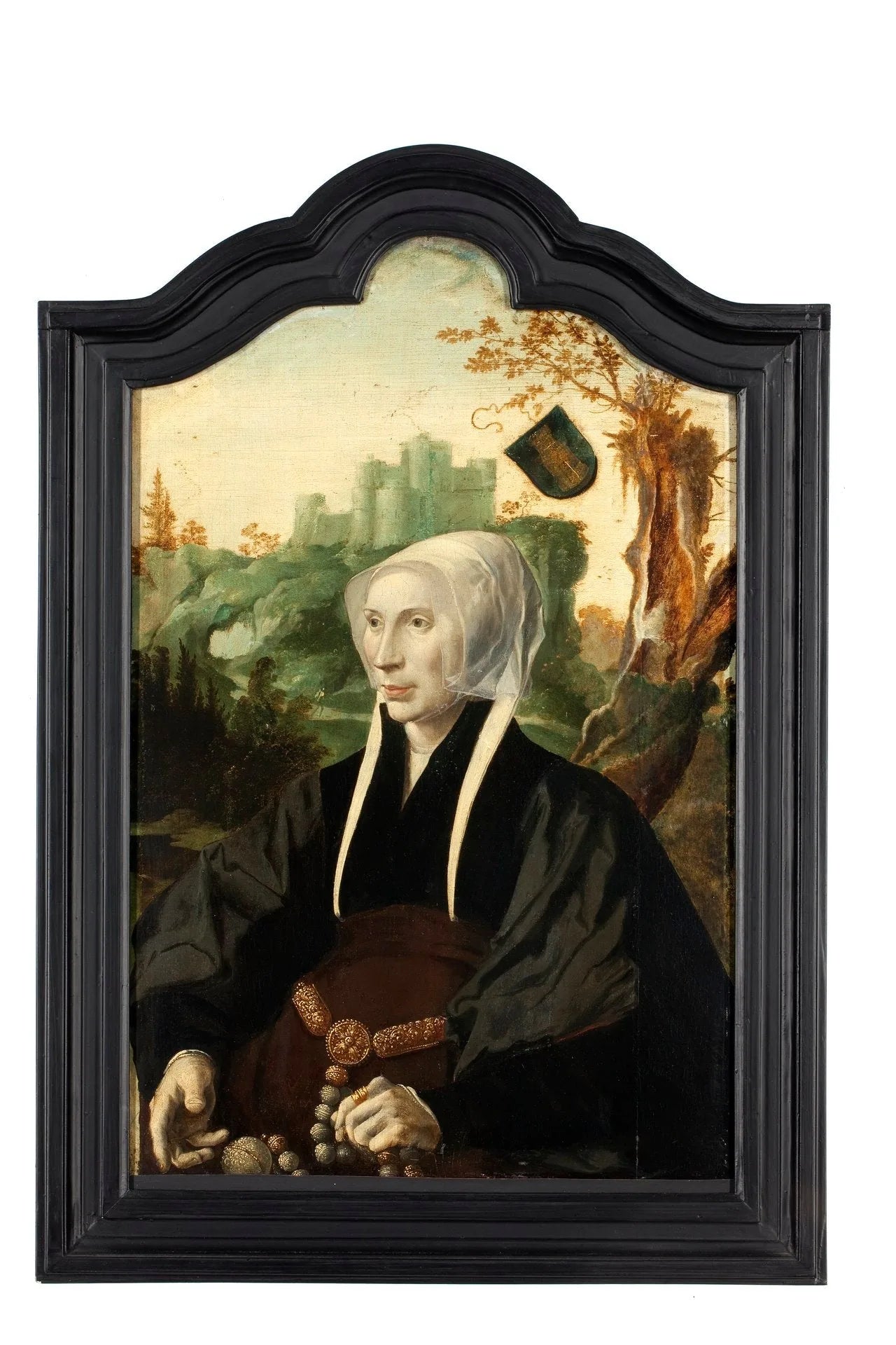 Portrait d'Emme 't Hoen van Souburgh (..-1563) - Maarten van Heemskerck image 1 reproduction d’œuvre d’art à l’huile