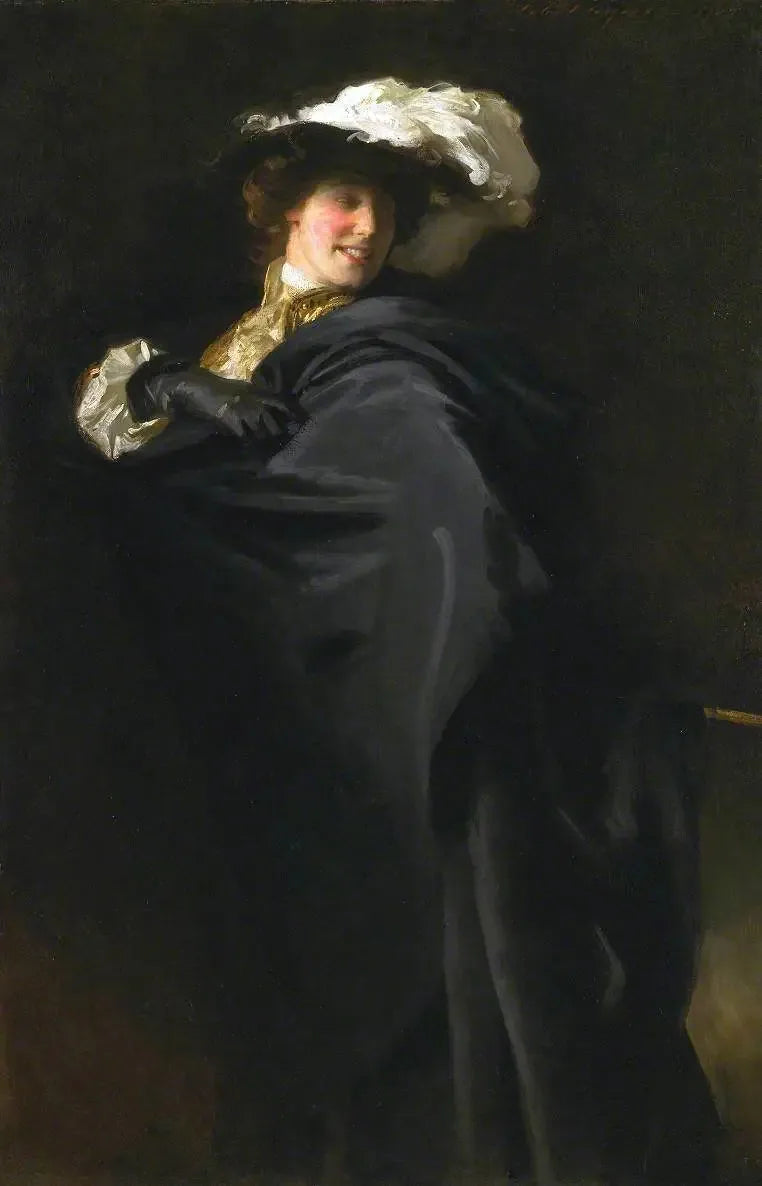 Portrait d'Ena Wertheimer : A Vele Gonfie - John Singer Sargent