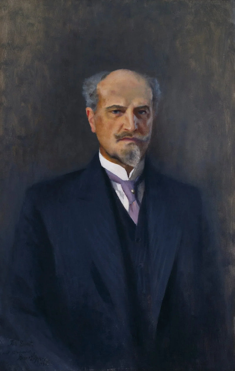 Portrait d'Ernest Thiel - Bruno Liljefors