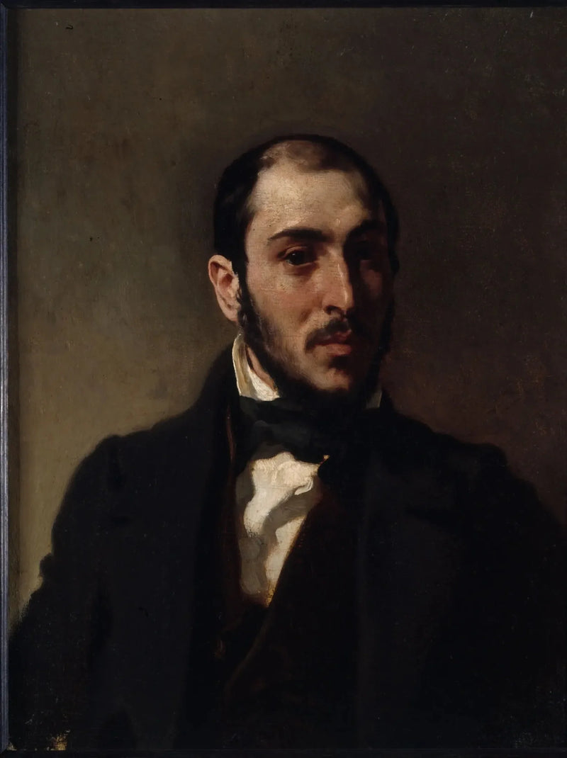 Portrait d'Eugène Laval (1818-1896), architecte - Eugène Delacroix