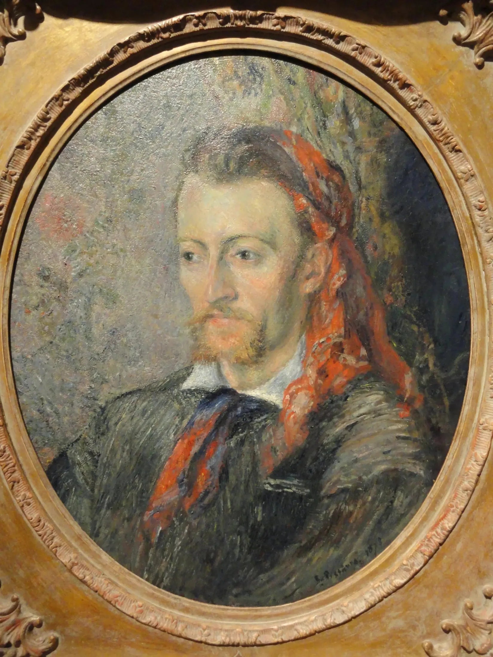 Portrait d'Eugène Murer - Camille Pissarro image 1 reproduction artisanale de tableau