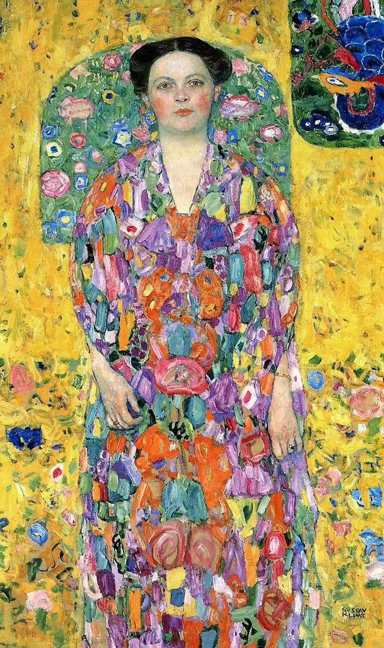 Portrait d'Eugenia Primavesi - Gustav Klimt image 1 tableau peint à l’huile sur toile