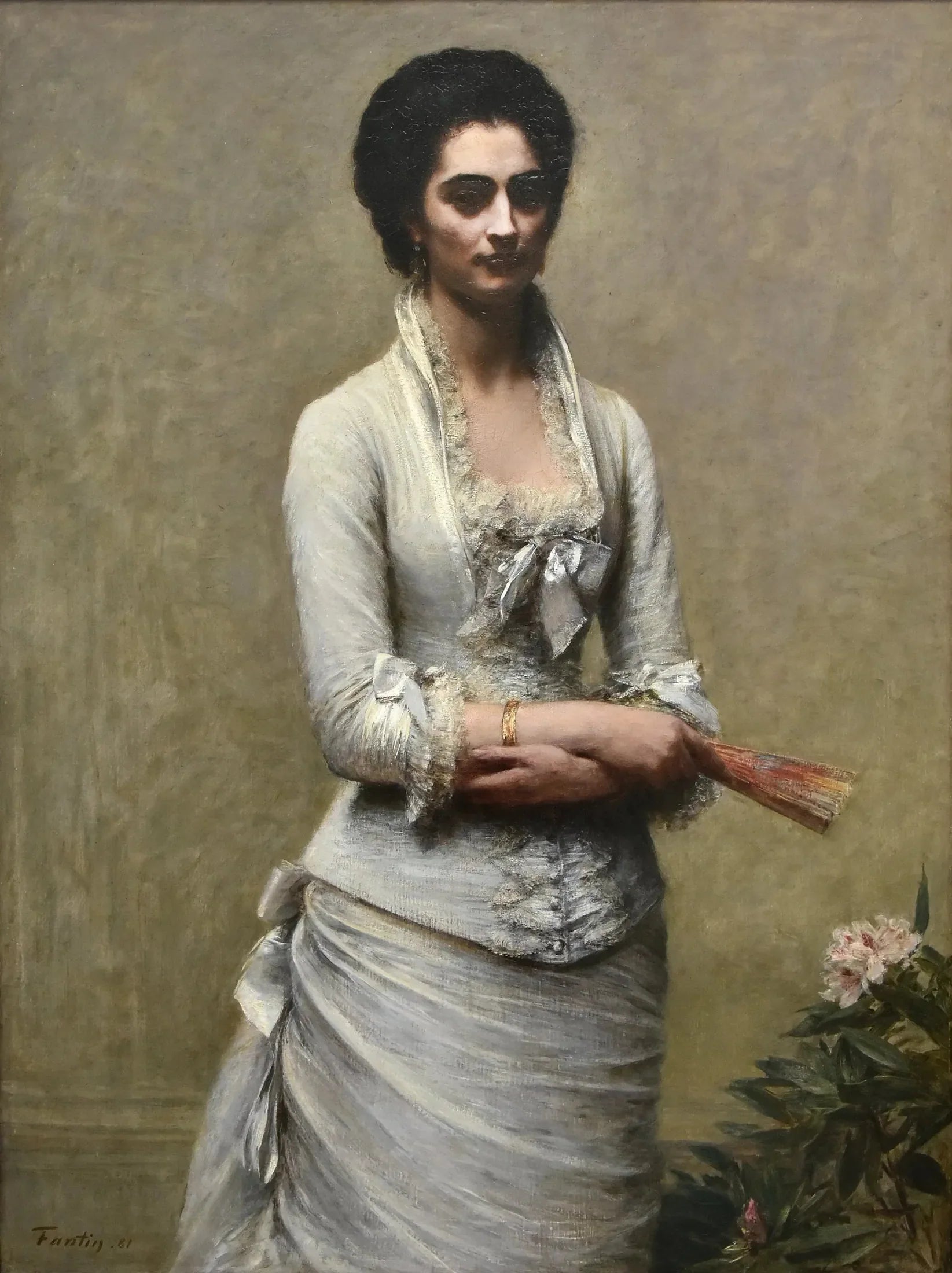 Portrait d'Eva Callimachi-Catargi - Henri Fantin-Latour image 1 reproduction réalisée par Alpha Reproduction