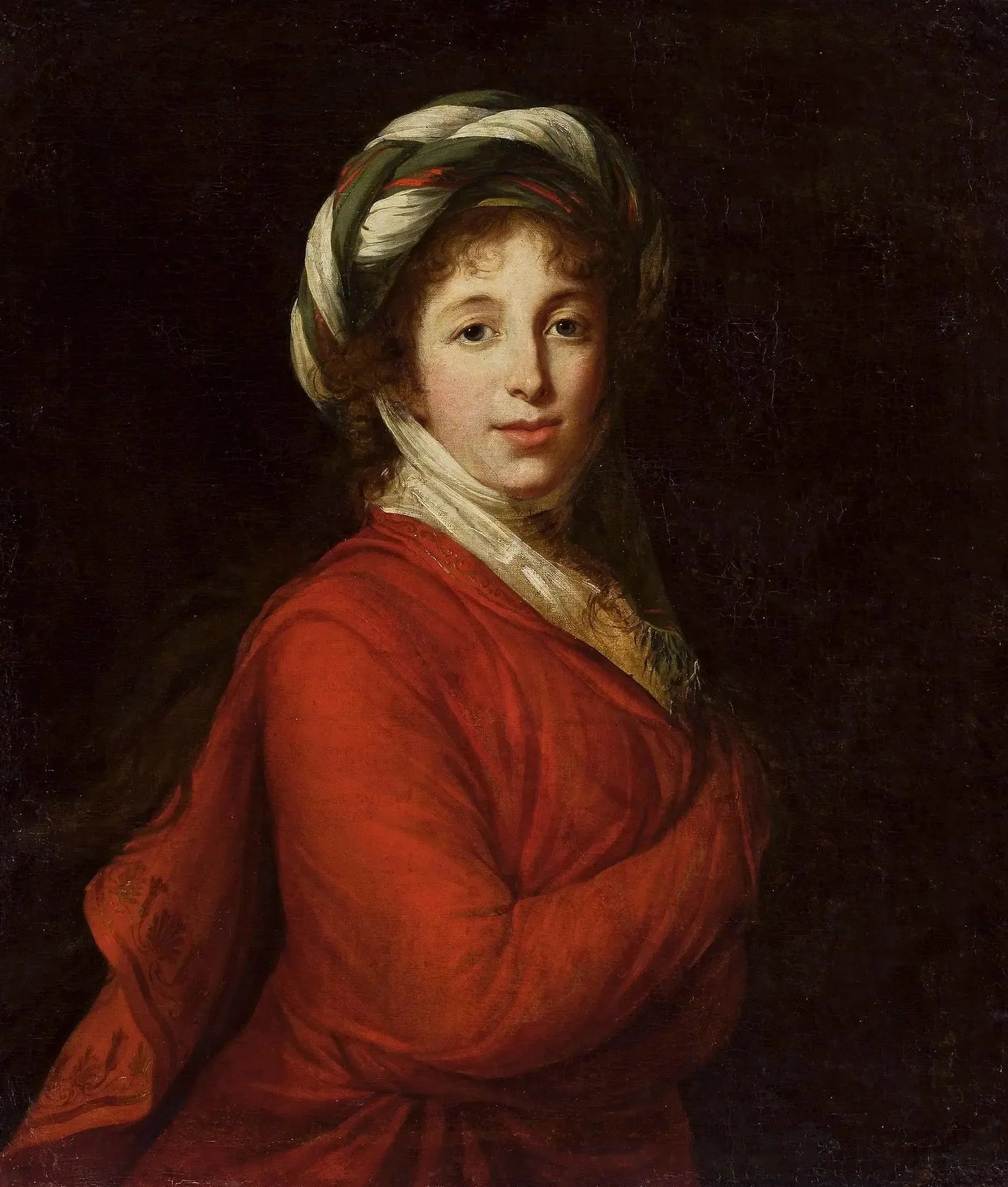 Portrait d'Helena Radziwiłł née Przeździecka. - Élisabeth Vigée Le Brun image 1 tableau peint à l’huile sur toile