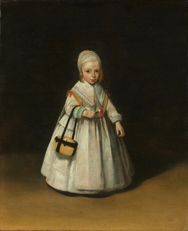 Portrait d'Helena van der Schalcke - Gerard ter Borch