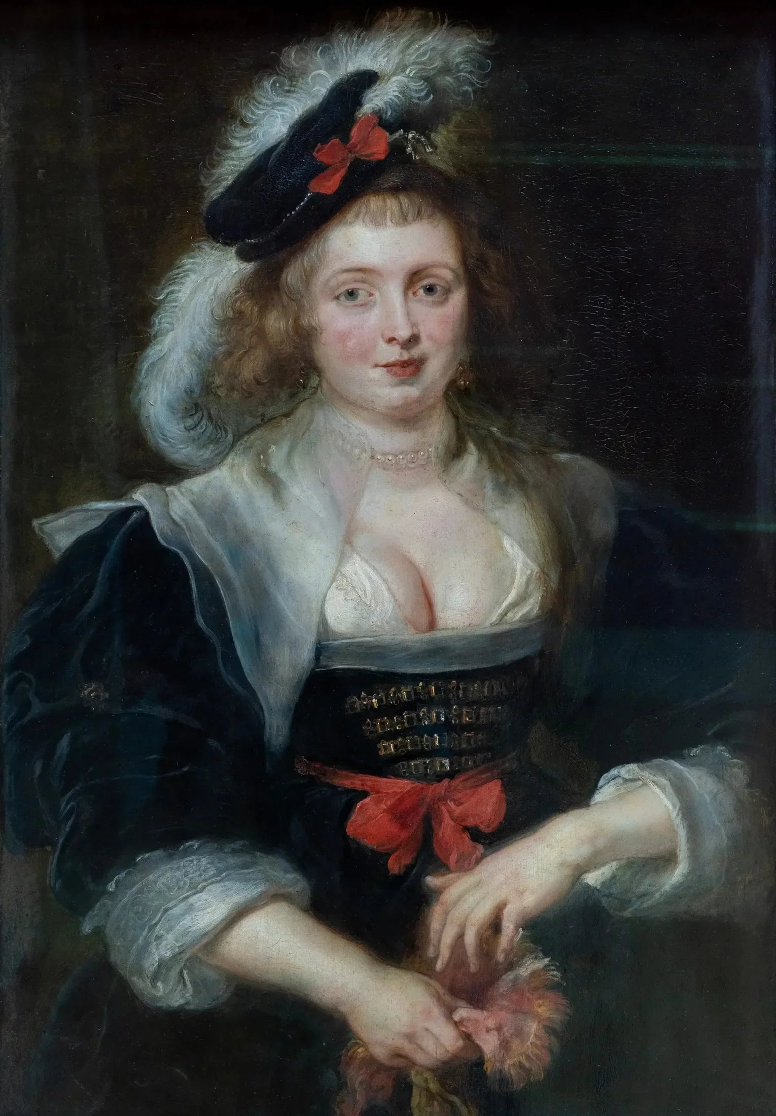 Portrait d'Hélène Fourment - Peter Paul Rubens image 1 reproduction artisanale de tableau