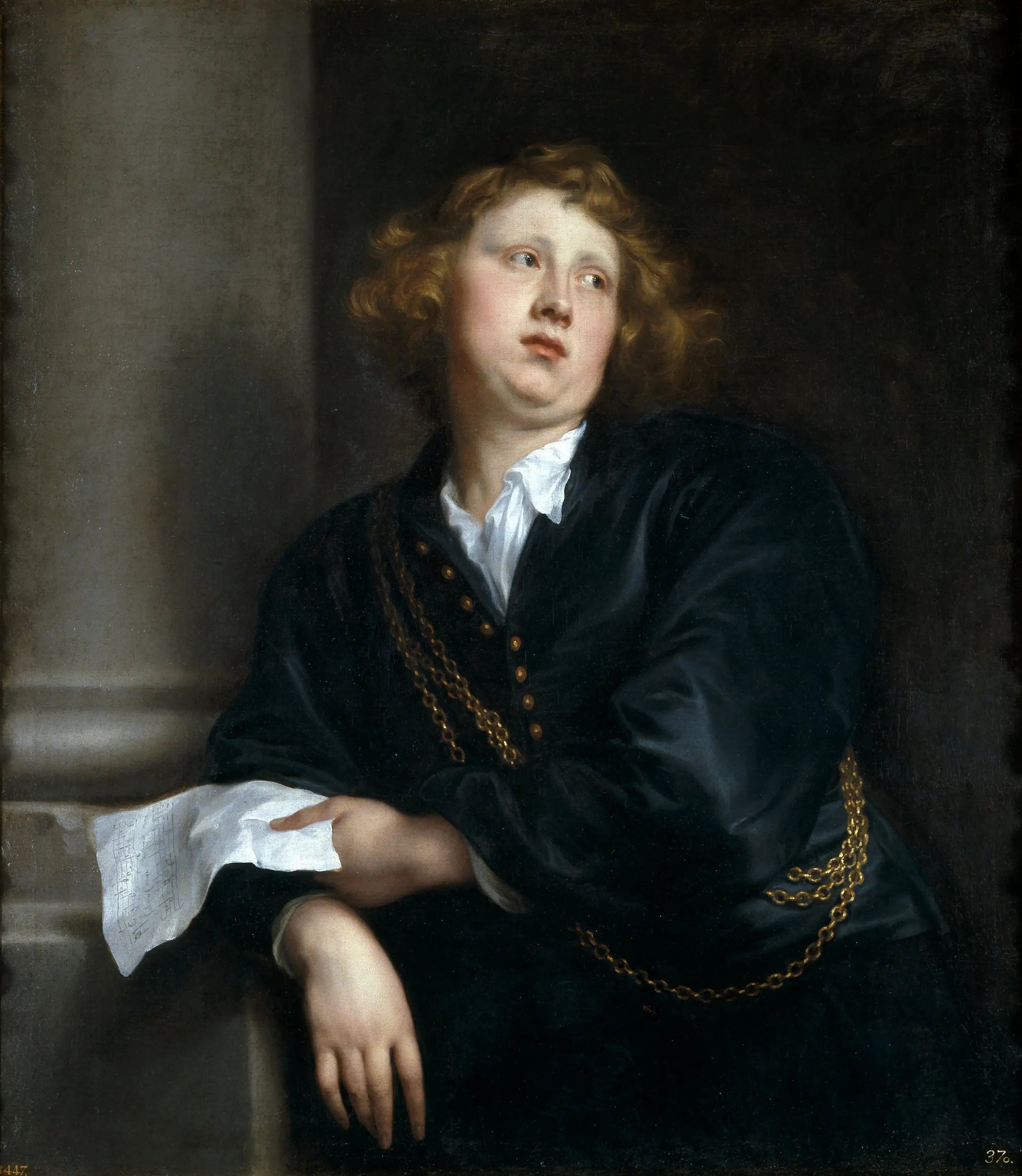 Portrait d'Hendrik Liberti - Antoine van Dyck image 1 copie peinte à la main à l’huile