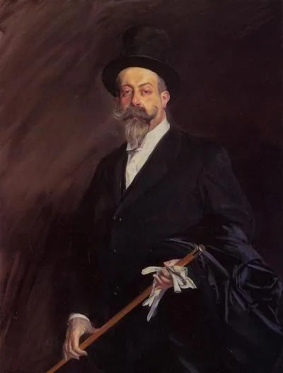 Portrait d'Henri Gauthier Villars, alias Willy - Giovanni Boldini image 1 copie peinte à la main à l’huile
