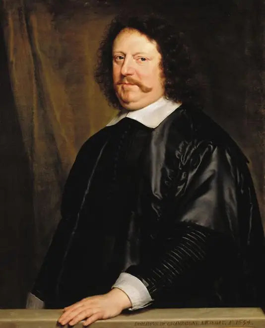 Portrait d'Henri Groulart - Philippe de Champaigne image 1 copie peinte à la main à l’huile