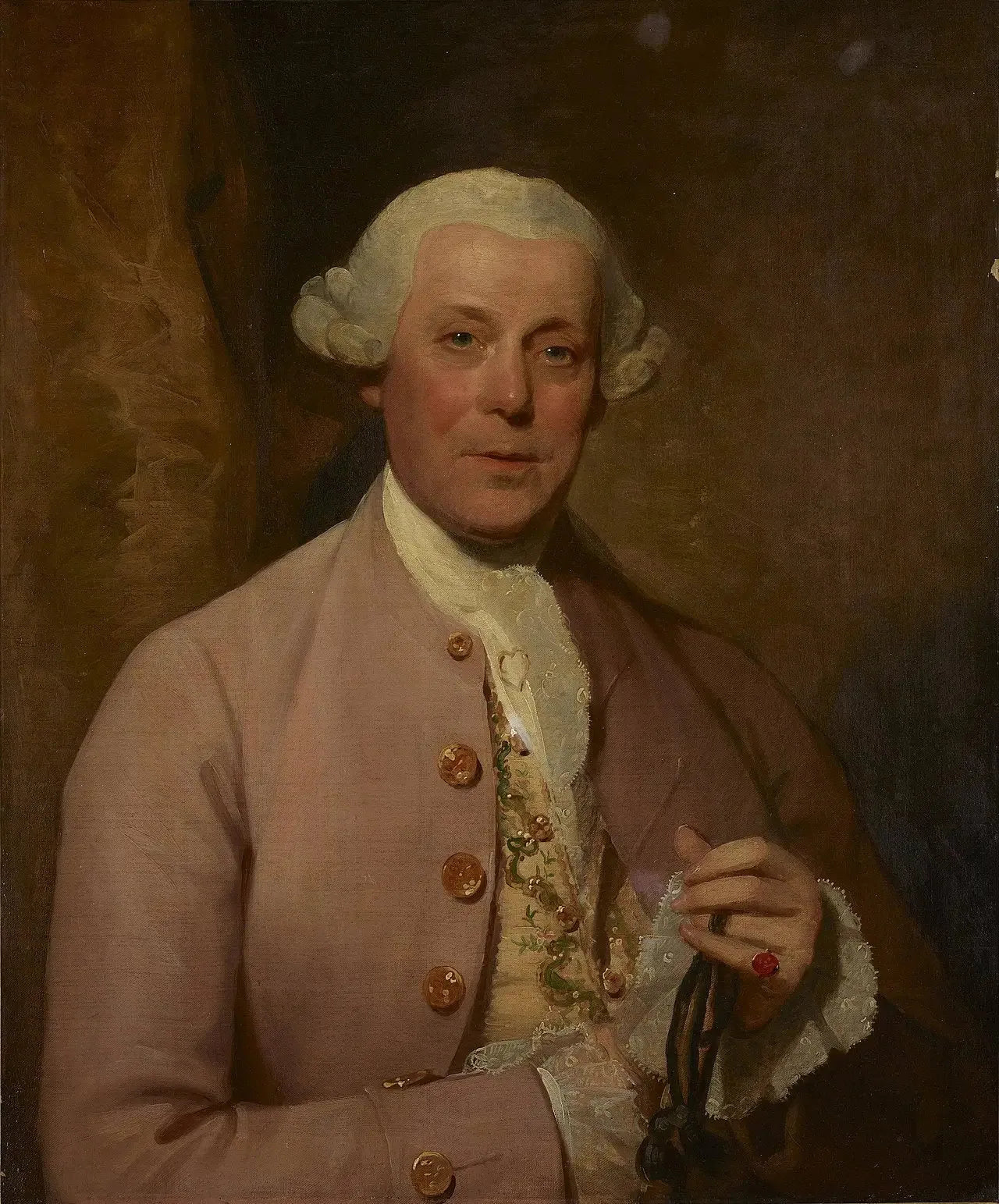 Portrait d'Henri Lambert (1738-1813) - Gilbert Stuart image 1 reproduction d’œuvre d’art à l’huile