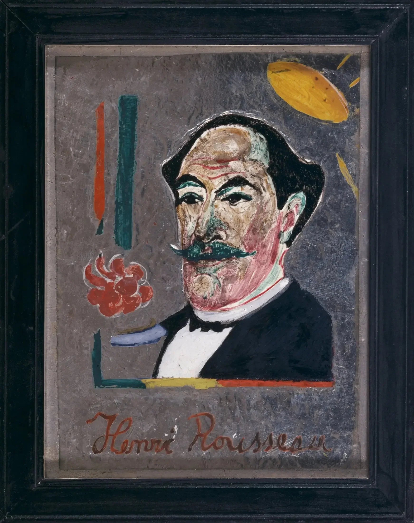 Portrait d'Henri Rousseau - Franz Marc image 1 copie de tableau peinte à la main