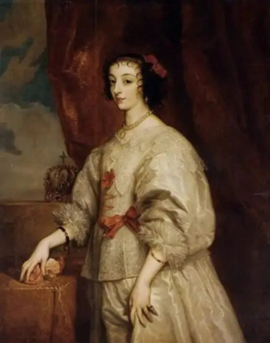 Portrait d'Henriette Marie - Antoine van Dyck image 1 reproduction réalisée par Alpha Reproduction