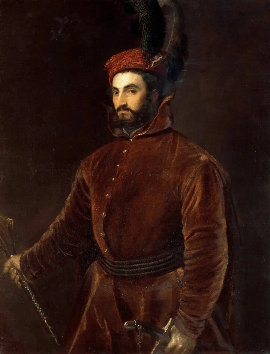 Portrait d'Hippolyte de Médicis - Titian