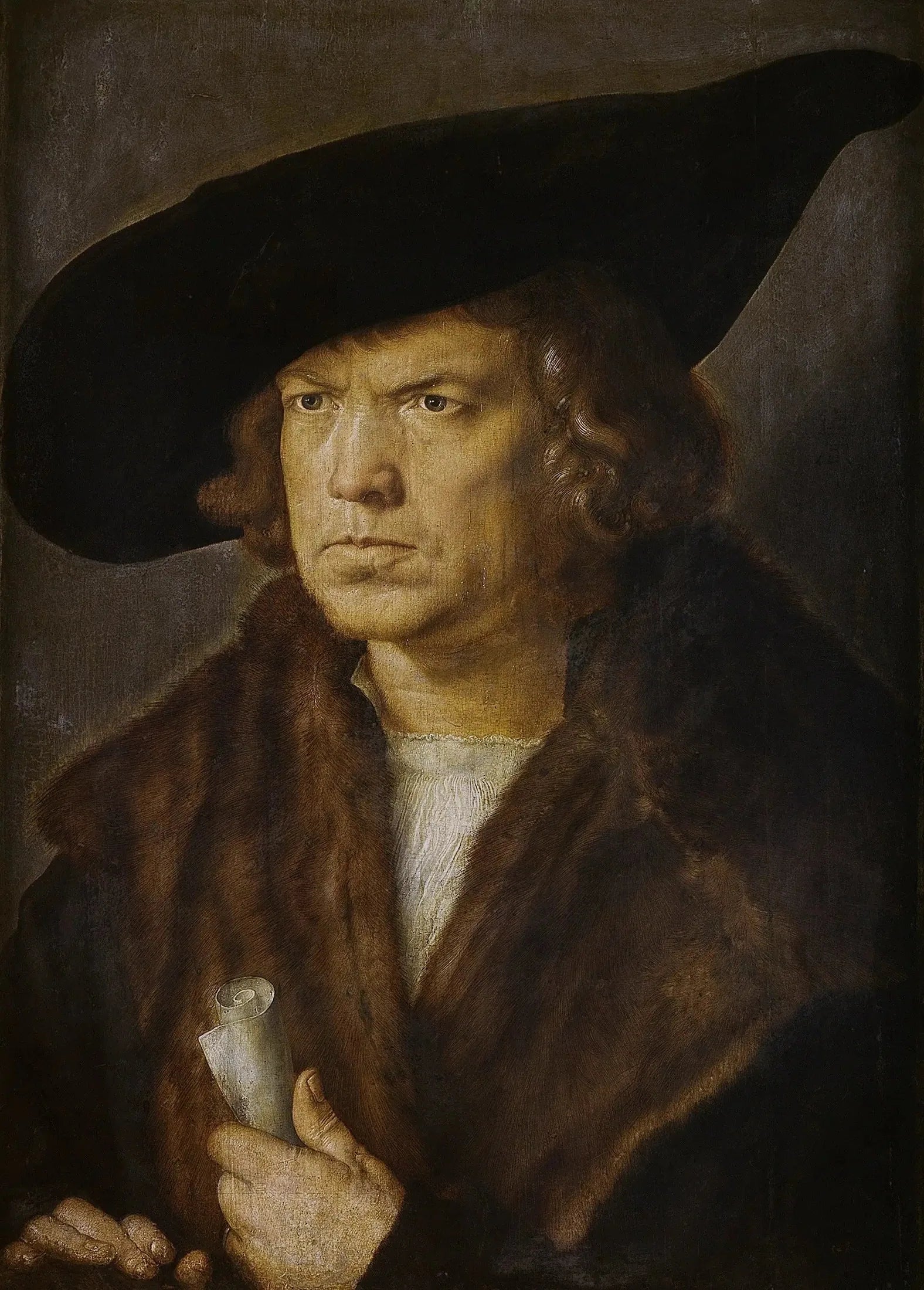 Portrait d'homme - Albrecht Dürer image 1 tableau peint à l’huile sur toile