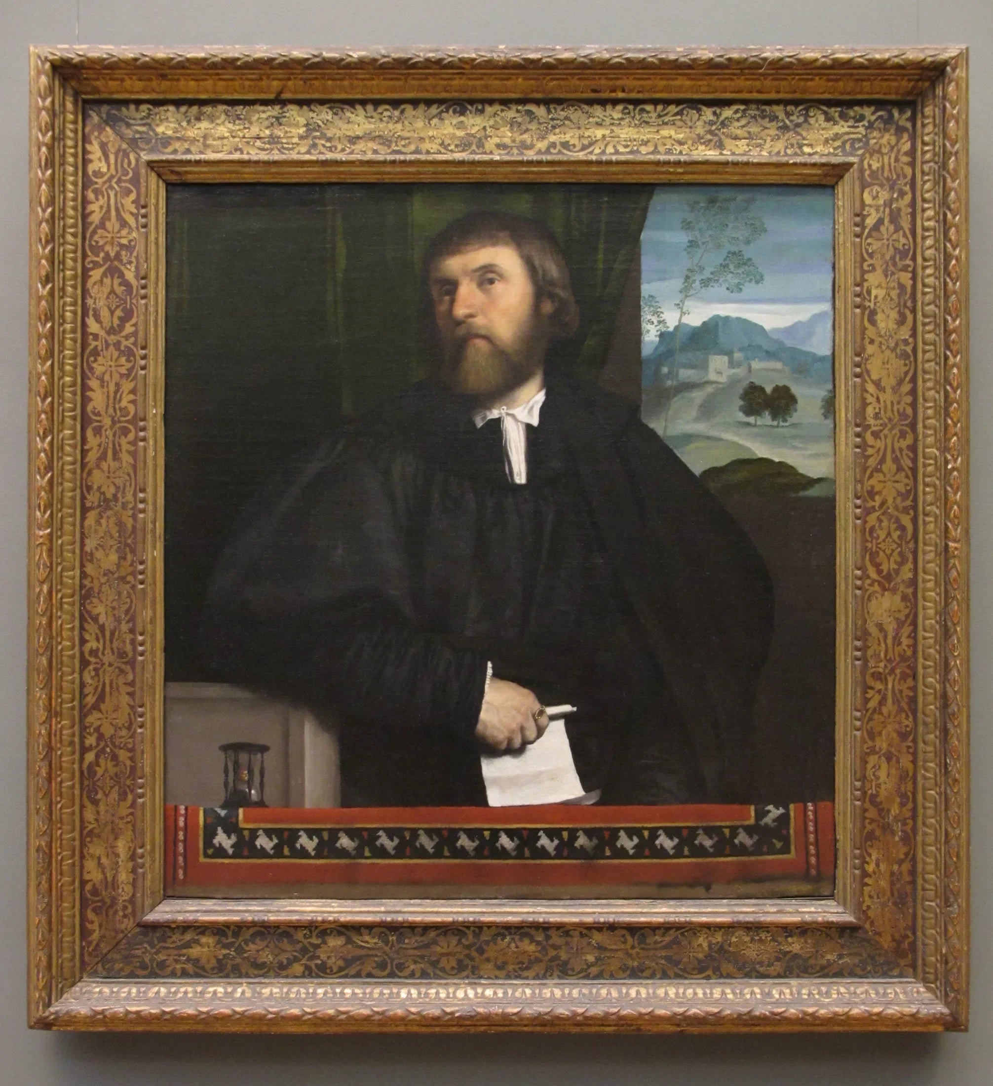 Portrait d'homme - Alessandro Bonvicino image 1 reproduction réalisée par Alpha Reproduction