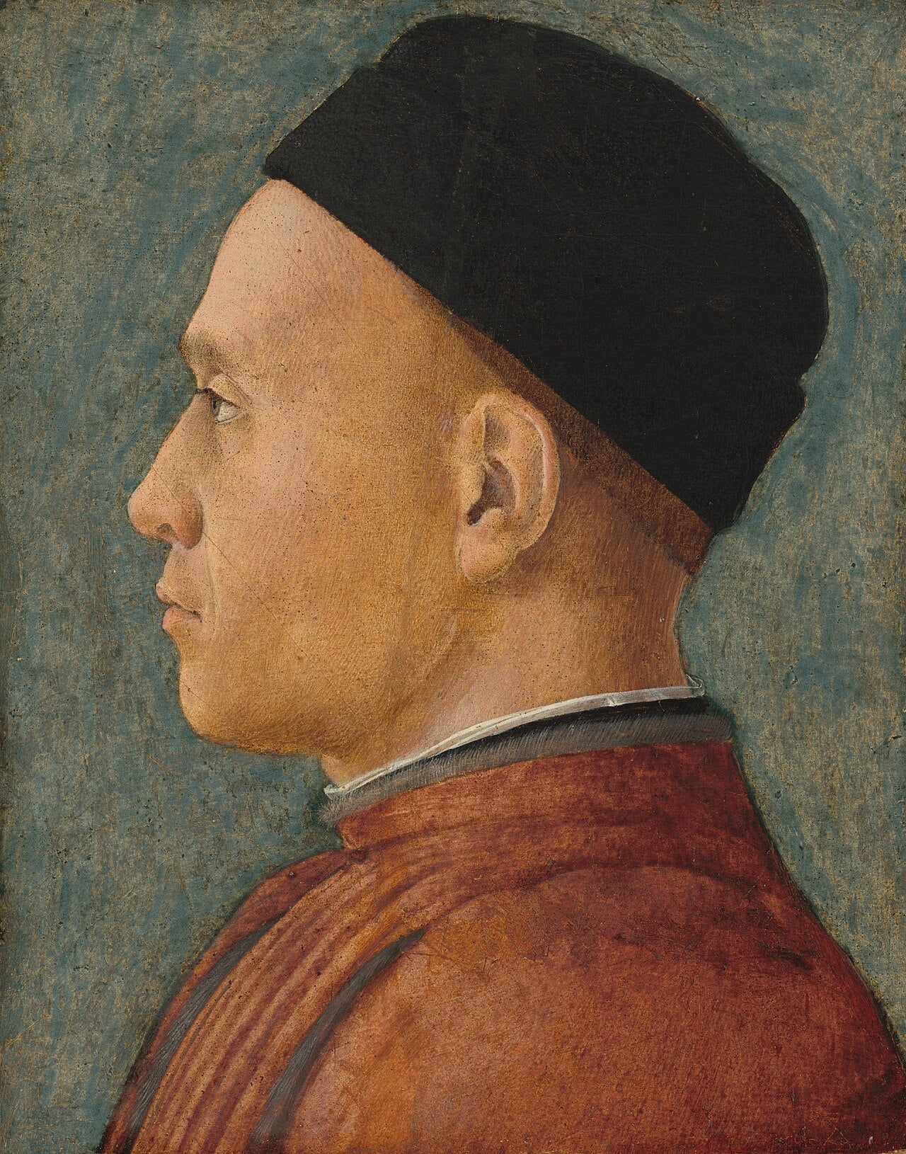 Portrait d'homme - Andrea Mantegna image 1 copie de tableau peinte à la main