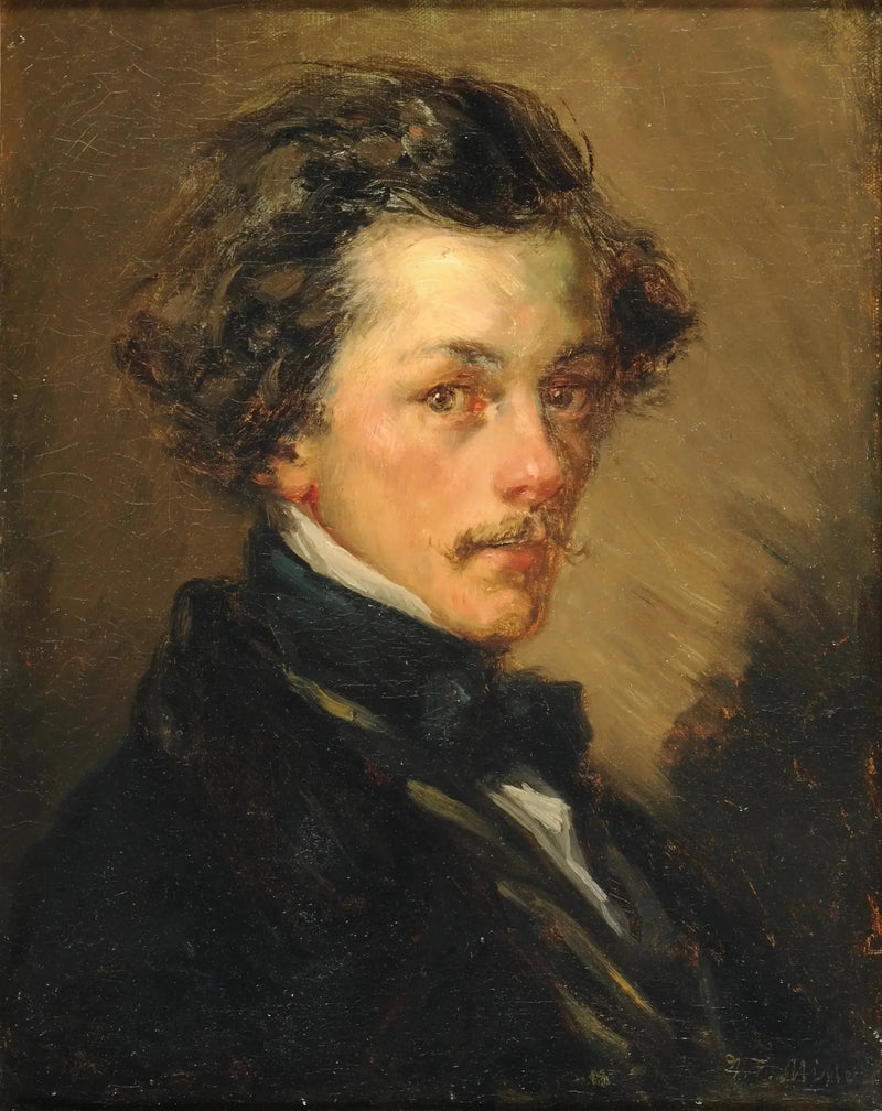 Portrait d'homme anonyme - Jean-François Millet