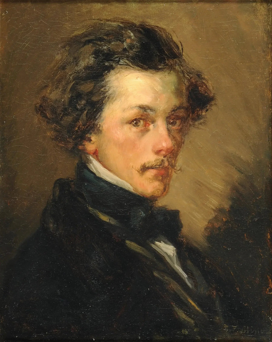 Portrait d'homme anonyme - Jean-François Millet