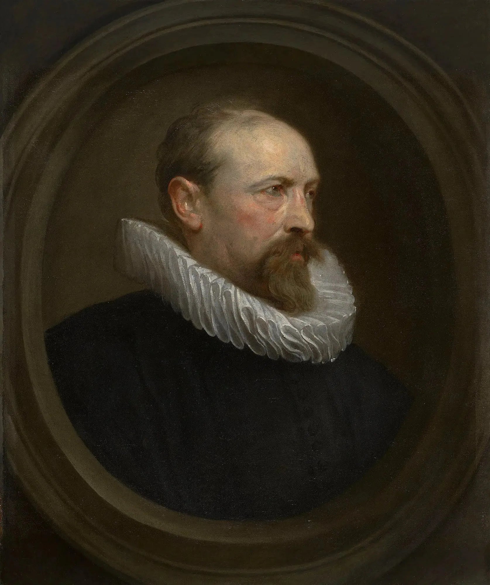 Portrait d'homme - Antoine van Dyck image 1 reproduction artisanale de tableau