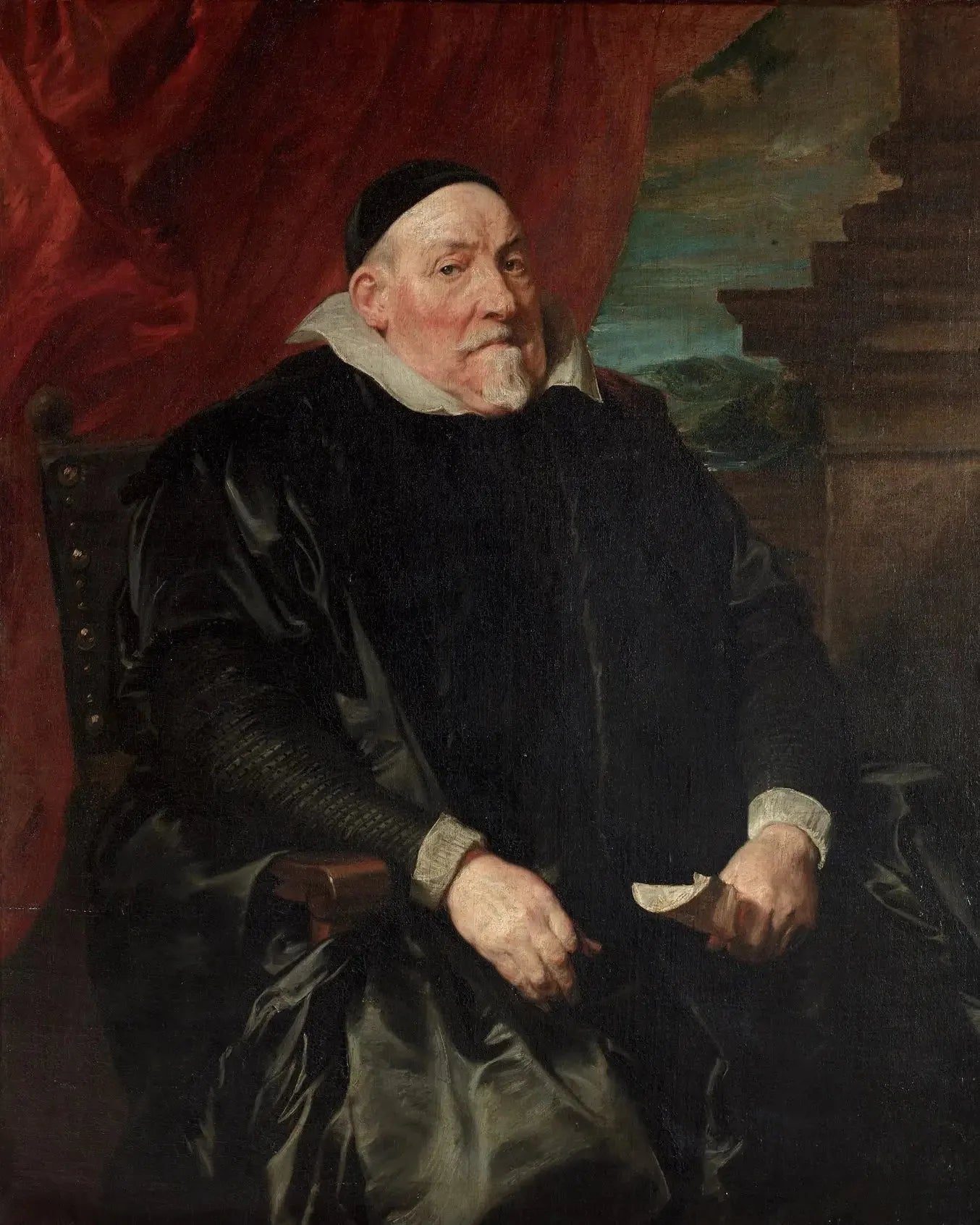 Portrait d'homme - Antoine van Dyck image 1 copie de tableau peinte à la main