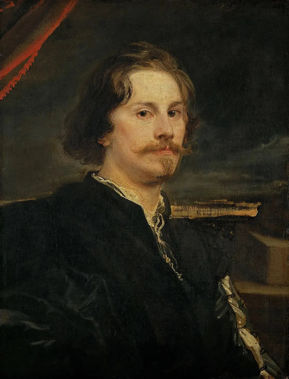 Portrait d’homme. - Antoine van Dyck image 1 reproduction de peinture à l’huile