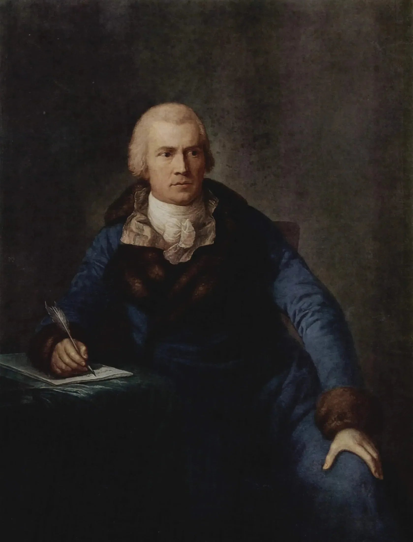 Portrait d'homme - Anton Graff image 1 reproduction de peinture à l’huile
