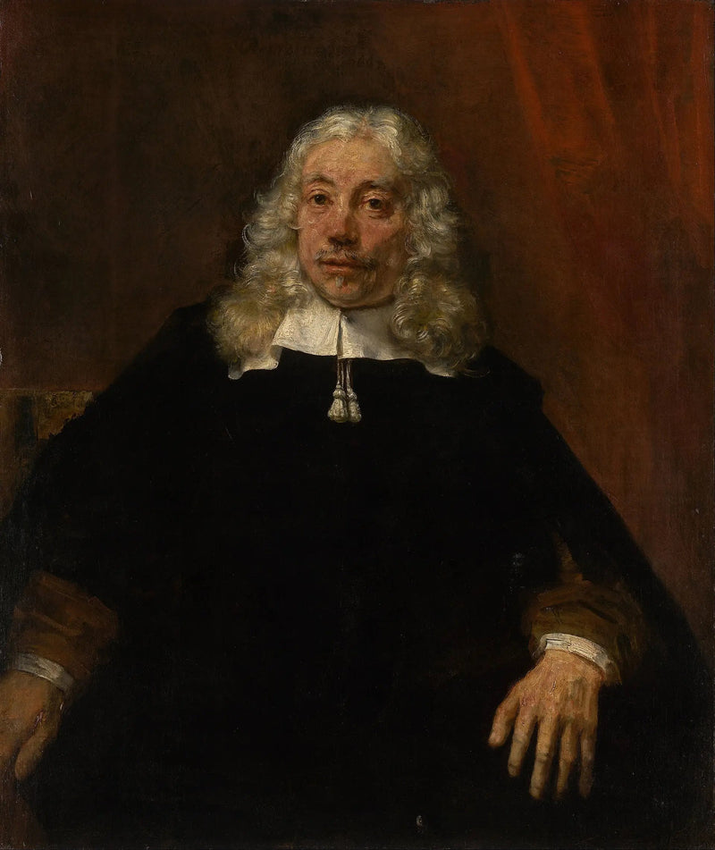 Portrait d'homme aux cheveux blancs - Rembrandt