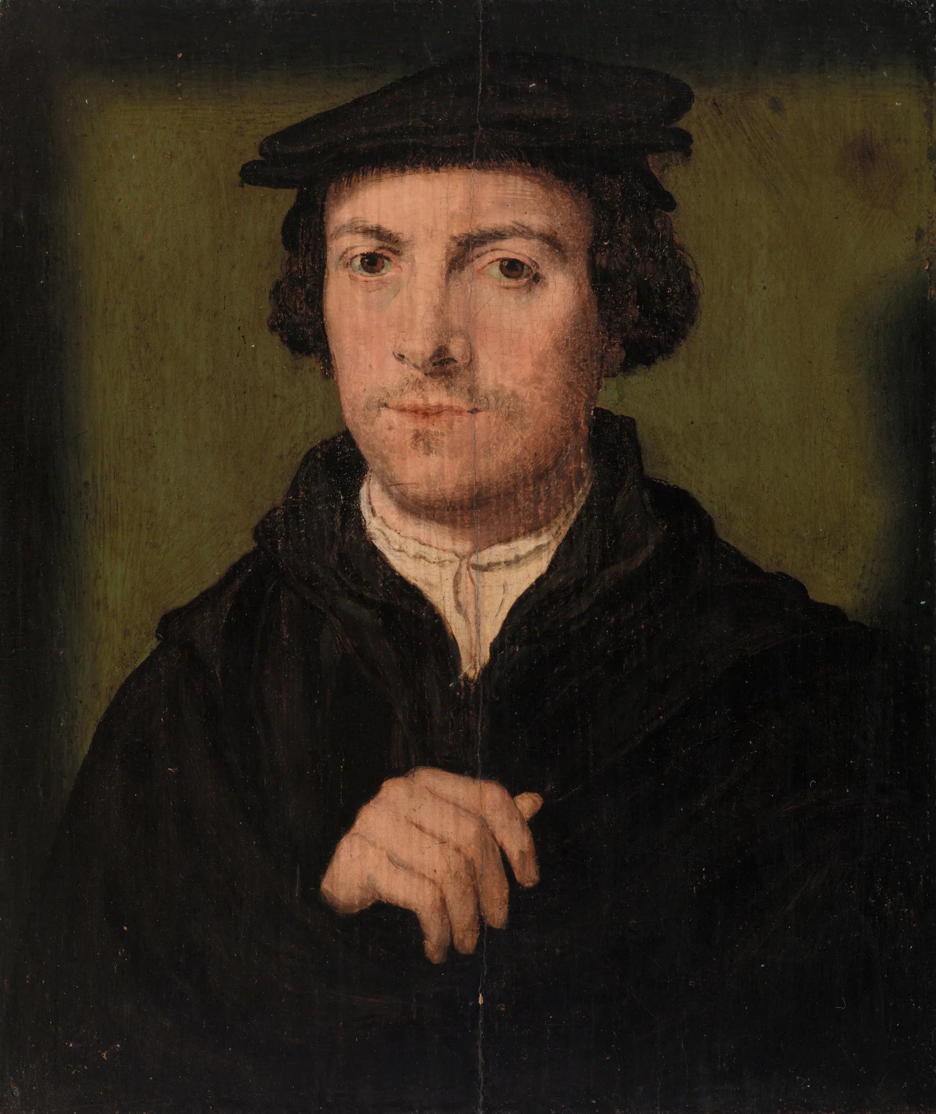 Portrait d'homme - Corneille de Lyon image 1 reproduction réalisée par Alpha Reproduction