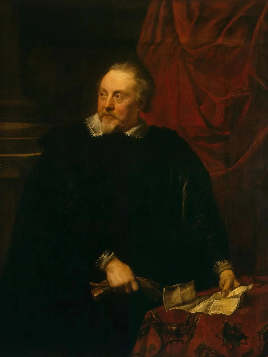 Portrait d'homme (Portrait de Marc-Antoine Lumagne ?) - Antoine van Dyck
