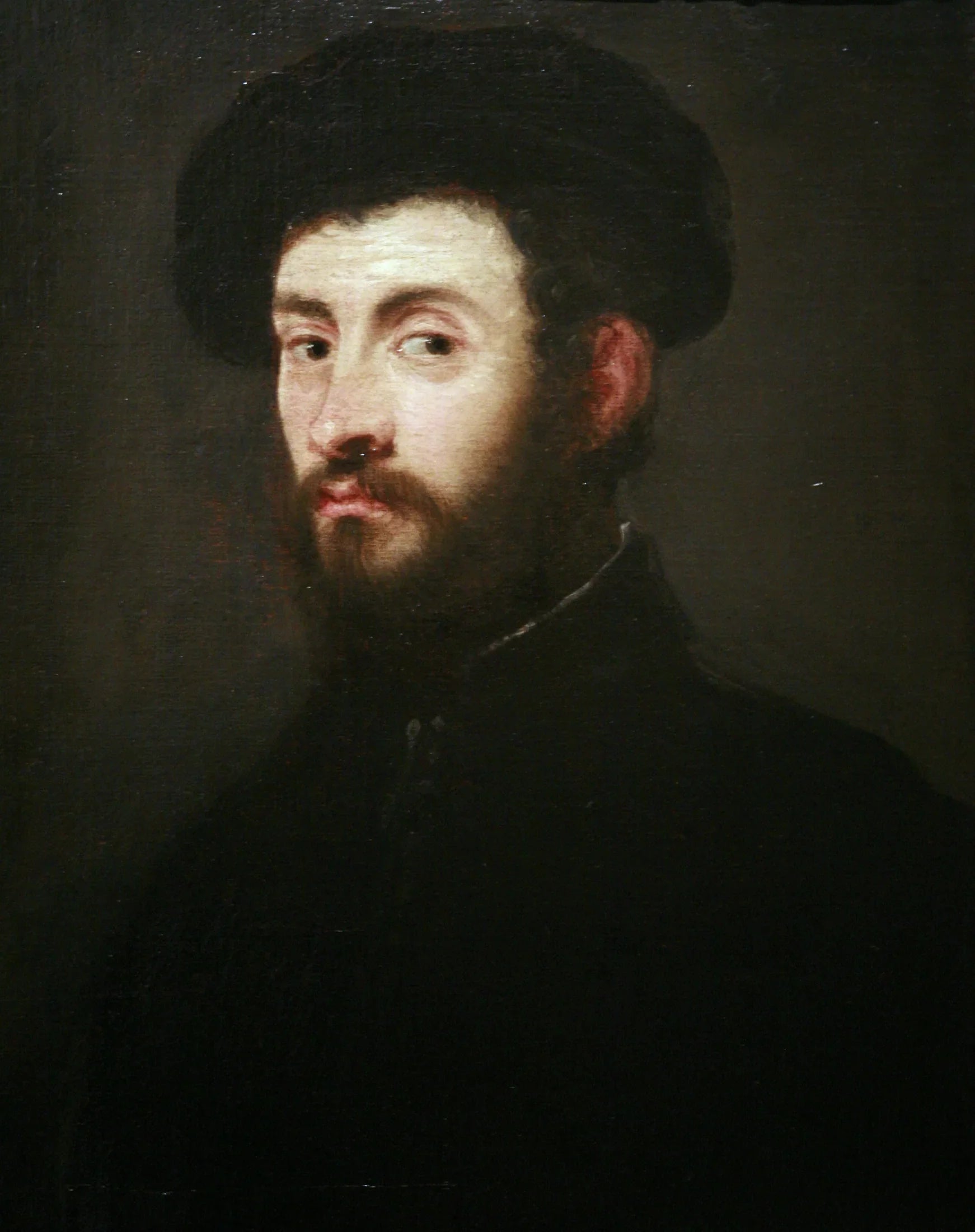 Portrait d'homme en buste - Jacopo Tintoretto image 1 reproduction de peinture à l’huile