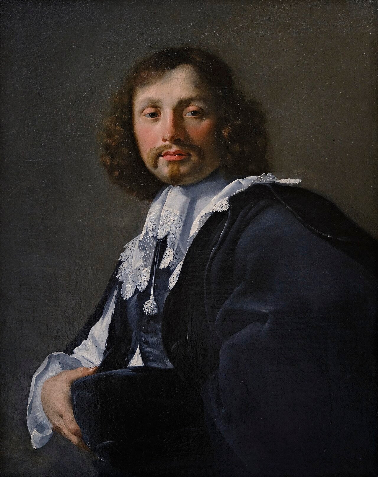 Portrait d'homme - Eustache Le Sueur image 1 copie de tableau peinte à la main