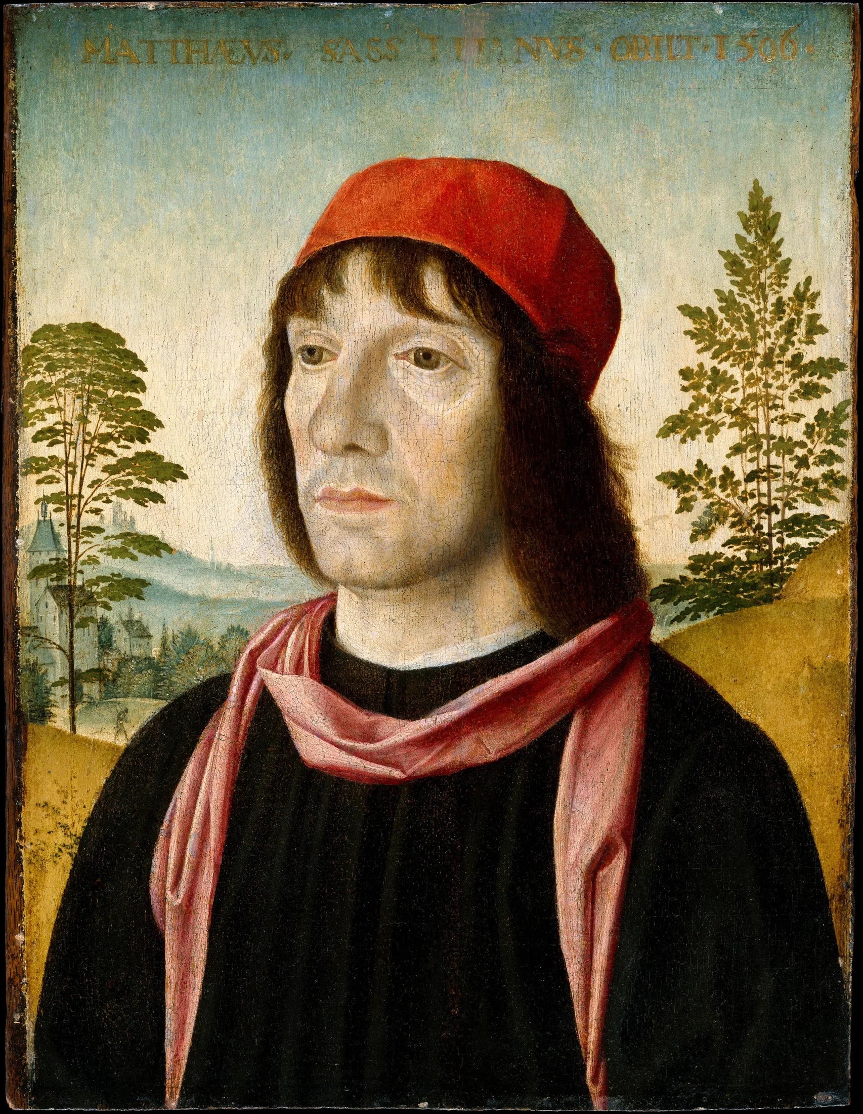 Portrait d'homme - Fra Bartolomeo image 1 reproduction artisanale de tableau
