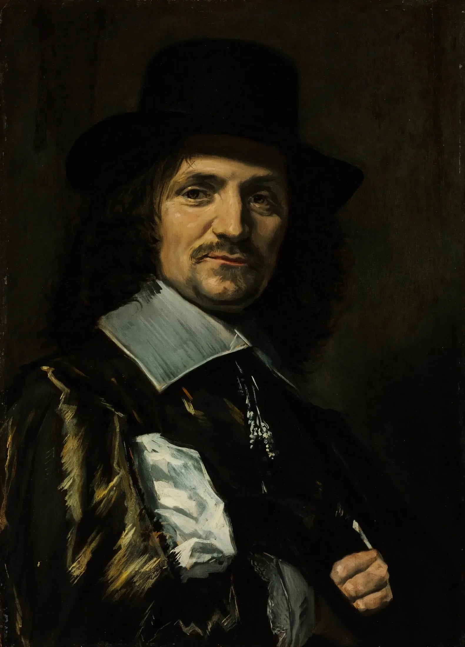 Portrait d'homme - Frans Hals image 1 reproduction réalisée par Alpha Reproduction