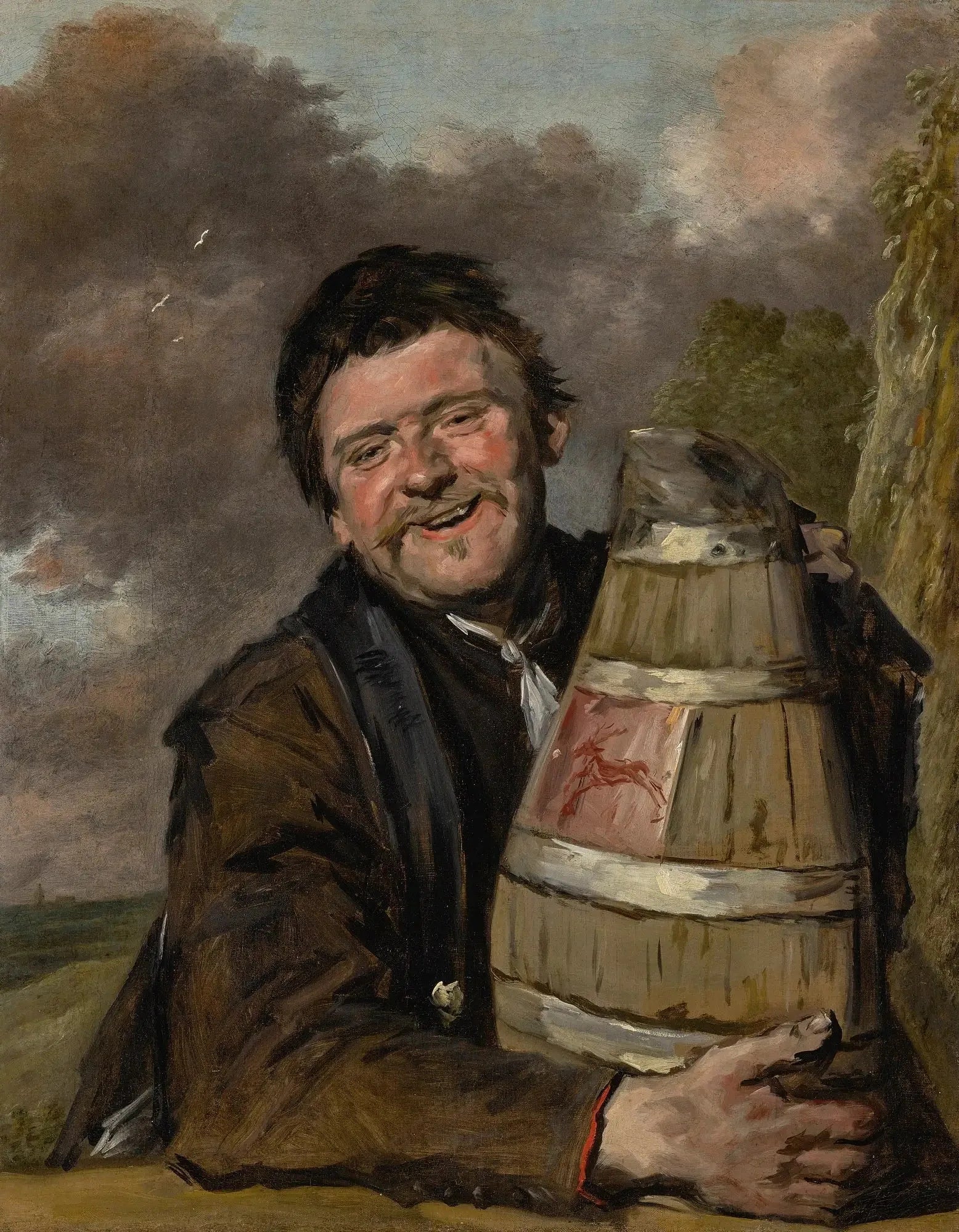 Portrait d'homme - Frans Hals image 1 reproduction d’œuvre d’art à l’huile