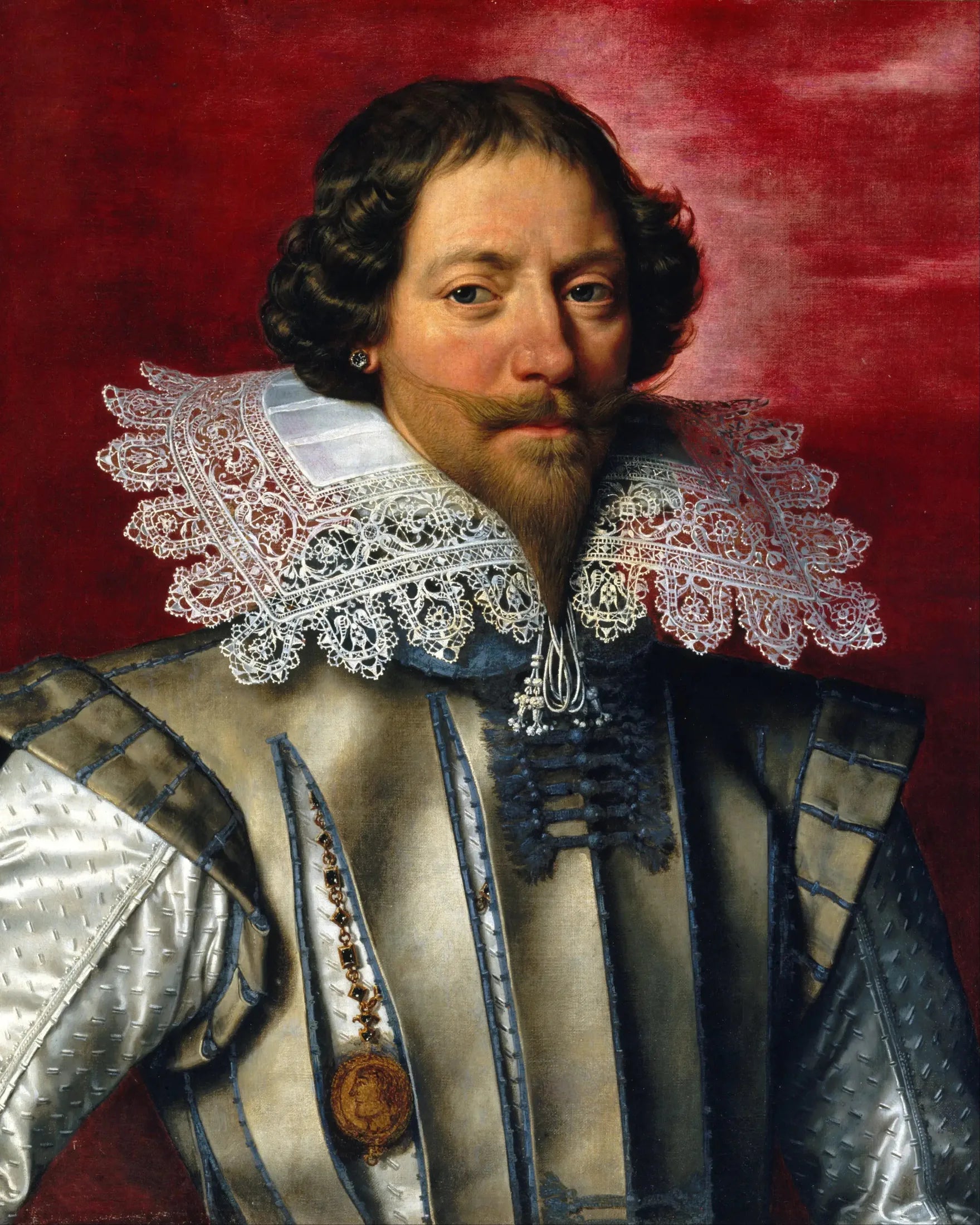 Portrait d'homme - Frans Pourbus the Younger image 1 reproduction de peinture à l’huile